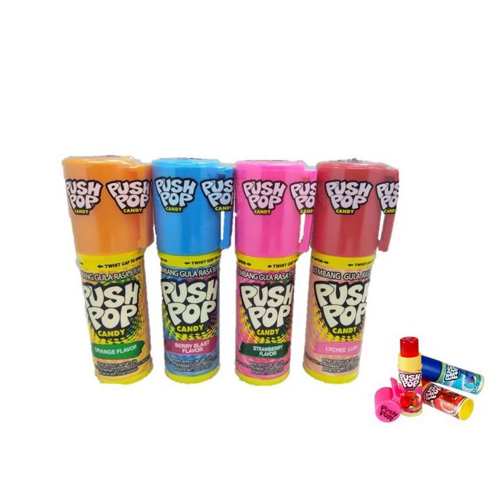 

㊚ PUSH POP CANDY PERMEN lipstik STIK LOLIPOP ヹ