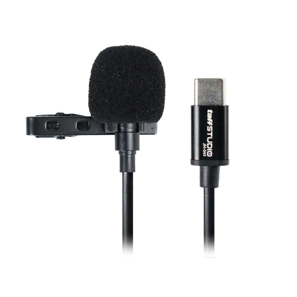 TaffSTUDIO Microphone Clip-on USB Type C for Smartphone - JH-042