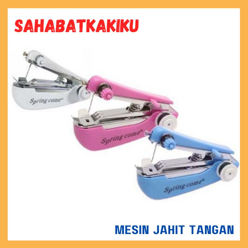 Mesin Jahit Mini Portable / Mesin Jahit Tangan Mini / Alat Jahit Portable Mini / Alat Jahit Tangan