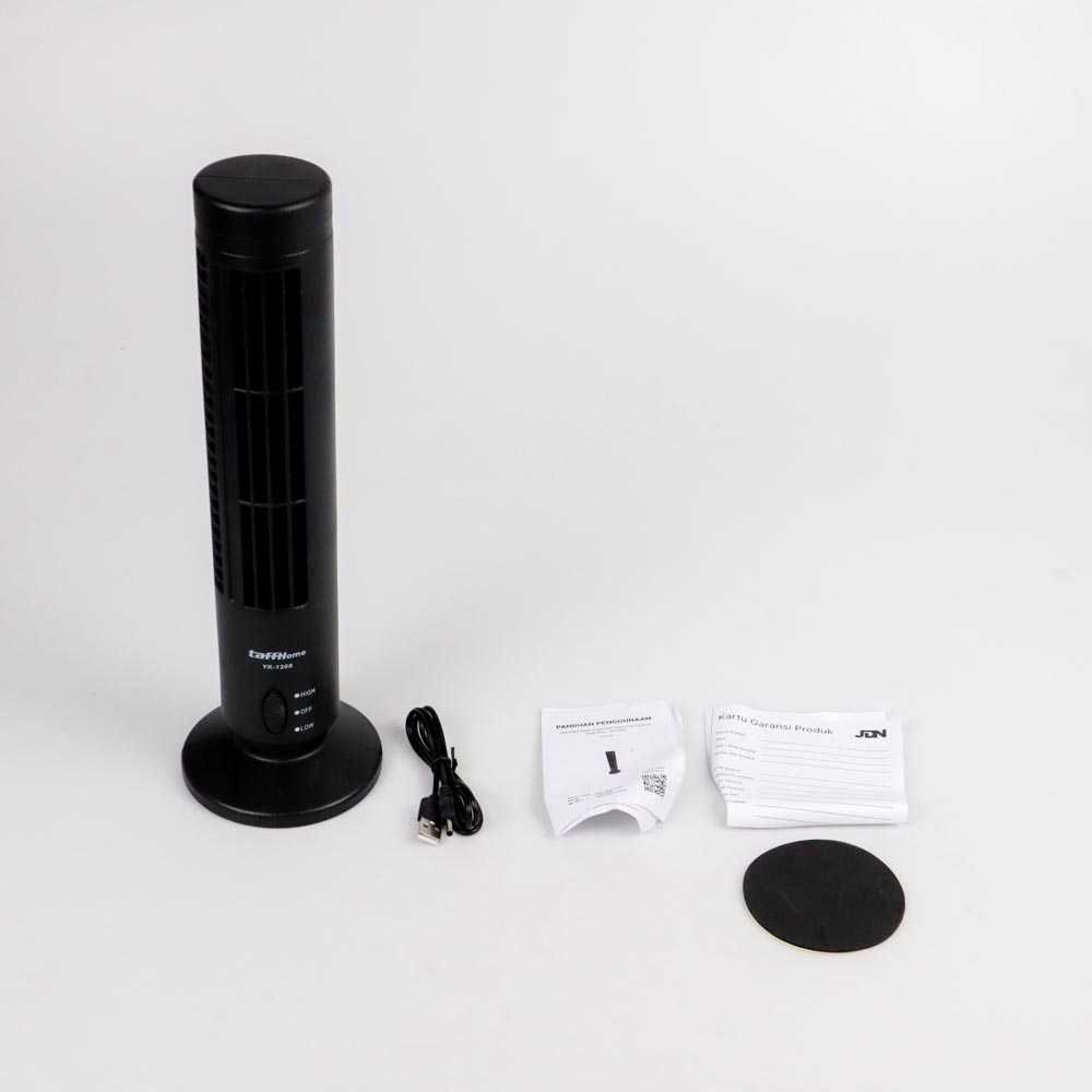 TaffHOME Kipas Angin USB Tower Leafless Ultra Quite - YK-1208