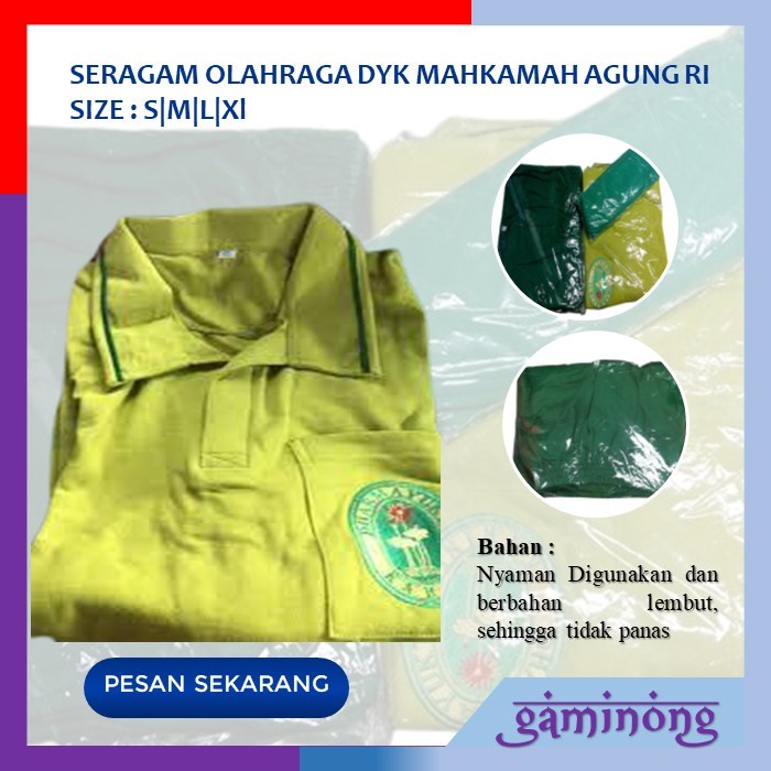 Seragam Seragam Olahraga Dyk Mahkamah Agung