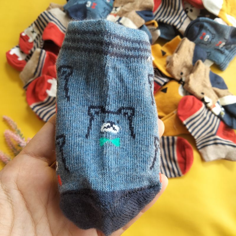 (beli 2 gratis 1) kaos kaki bayi 0-12 bln