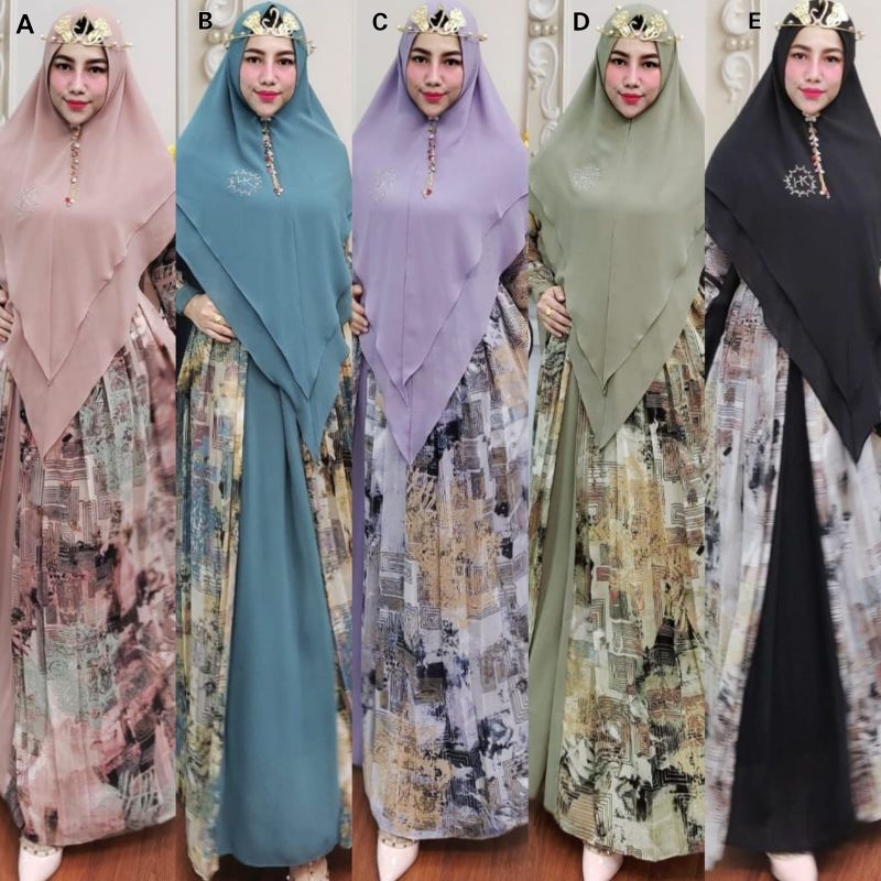 Delisa SYARI SERIES Part 5 By HK DRESS LEBARAN