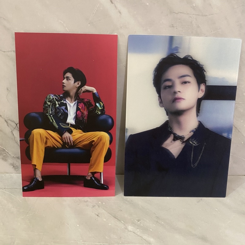 BTS proof collectors collector collector's edition AR cars 3D card V taehyung pc photocard