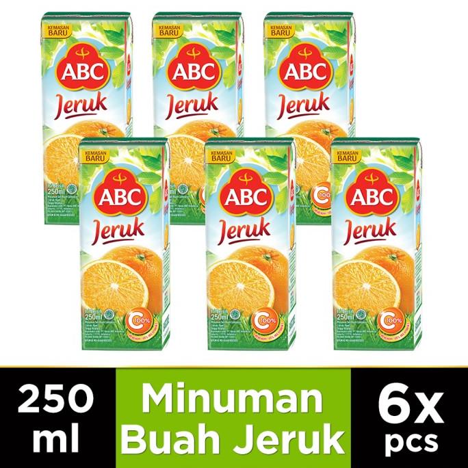 

ABC Jus Jeruk 250 ml - Multipack 6 pcs