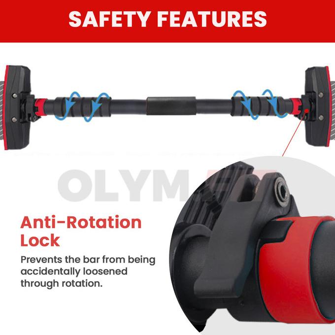 300 Kg Pull Up Bar Dinding Tanpa Bor Dinding Chin Up Bar Push Up Bar