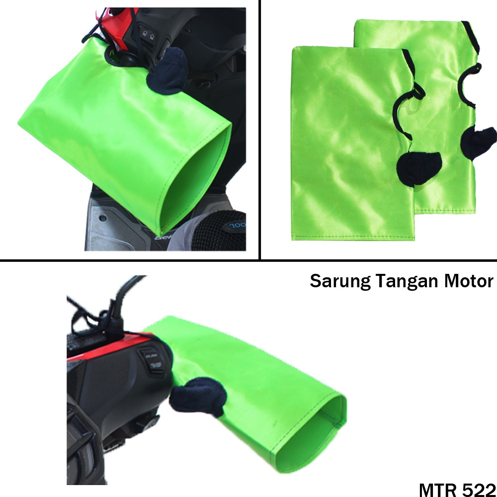 Sarung Stang Motor Parasut Krem - MTR 214