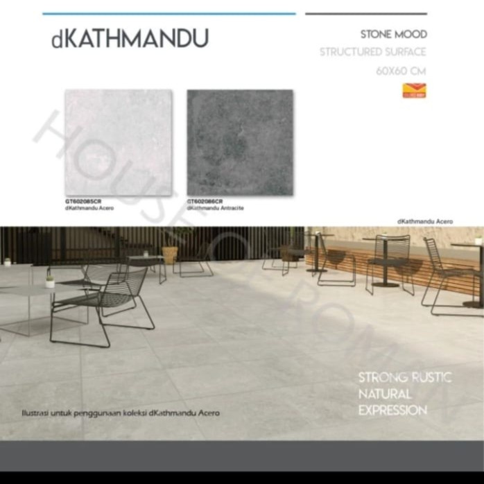Roman Granit dKathmandu Acero 60x60 GRADE A