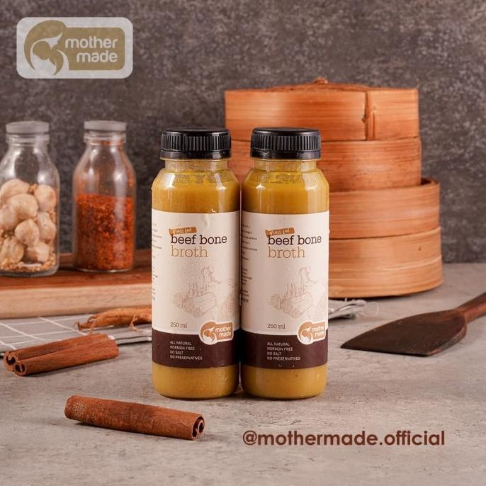 

Grass-Fed BEEF Bone Broth - Kaldu Tulang Sapi - (2x250ml)