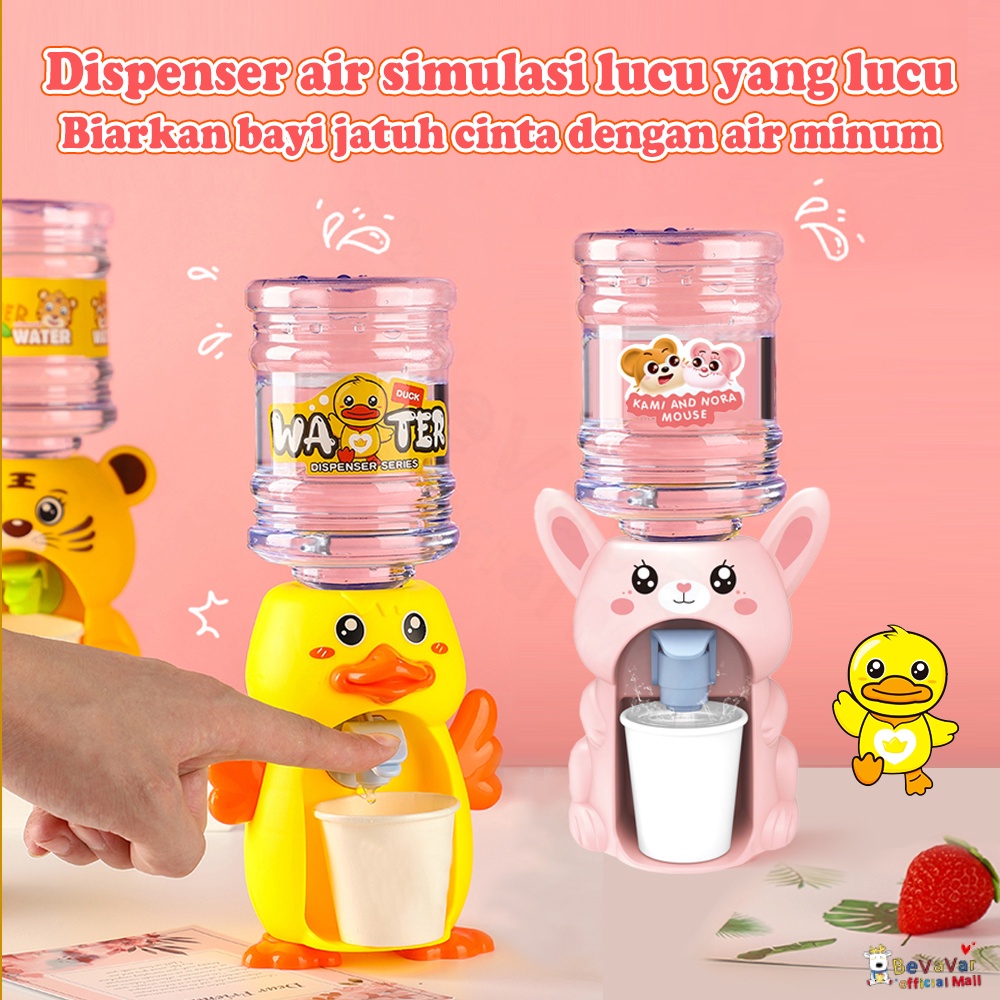 BEVAVAR Mainan Edukasi Dispenser Air Minum Anak / Dispenser Mini Mainan Anak Mini Water Dispenser