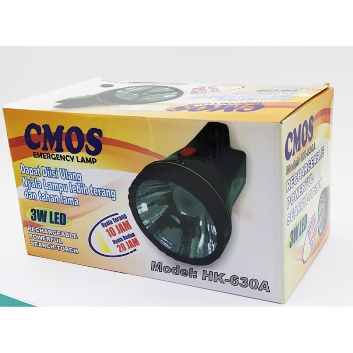 Senter/ Lampu Emergency Cmos Hk-630A