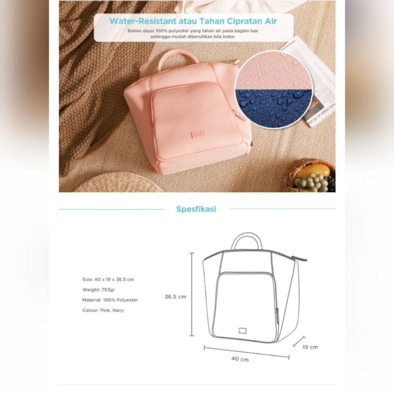 Moimom Hana Diaper Backpack