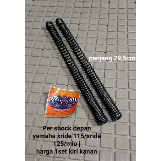 Per shock depan yamaha xride 115/xride 125/Aerox/new aerox/mio j harga 1set kiri kanan