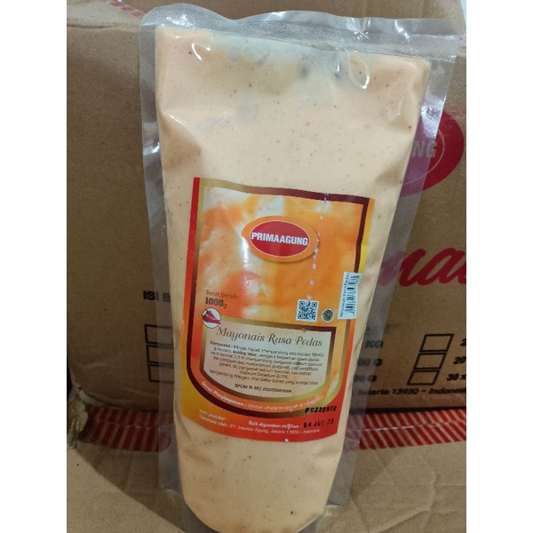 

prima agung mayonais pedas 1 kg