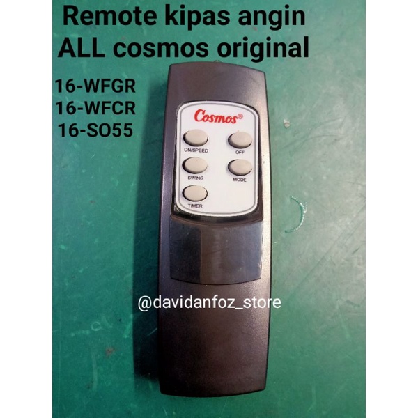 Remote Kipas Angin Cosmos Original