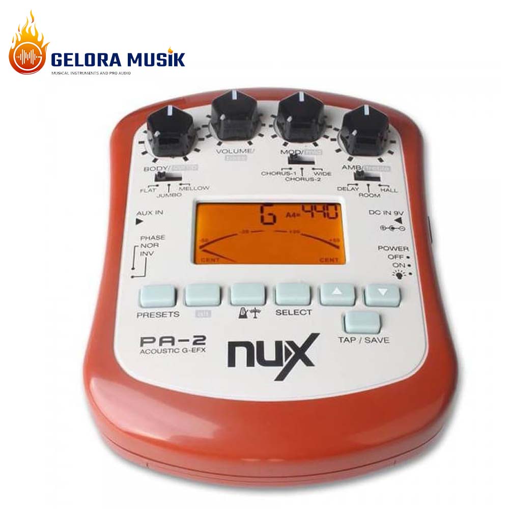 Efek Gitar Akustik Portable Nux PA-2