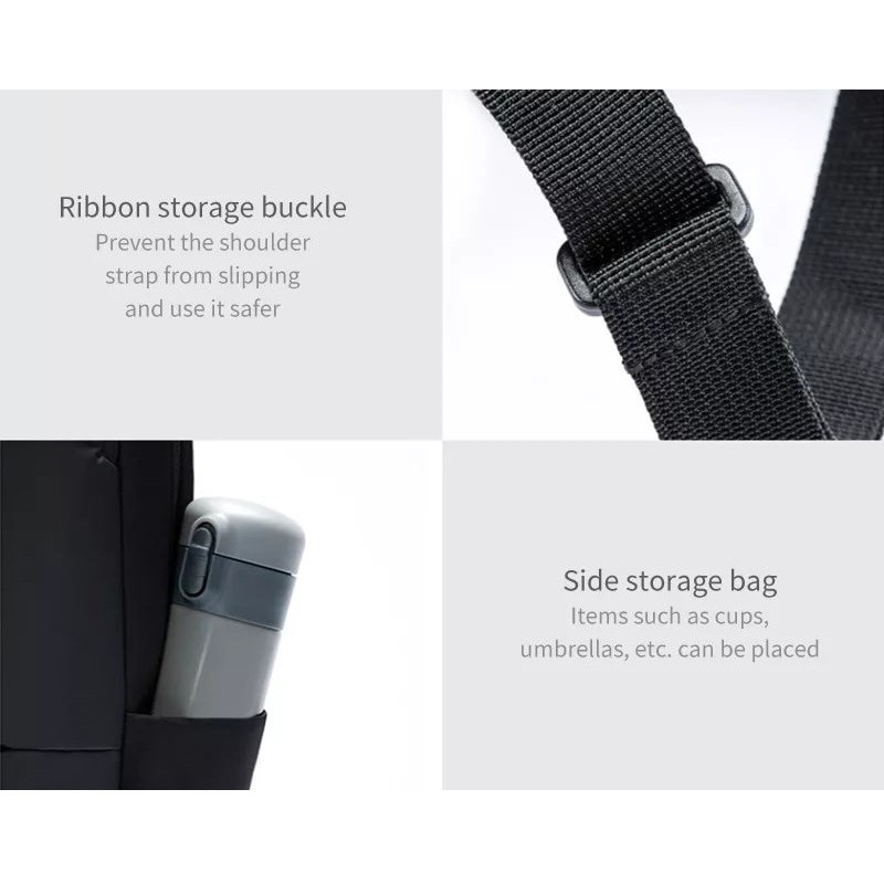 Tas Xiaomi Mi Classic Business 2 Backpack 18L Bag Laptop Waterproof