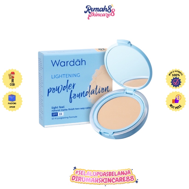 WARDAH Lightening Powder Foundation Light Feel