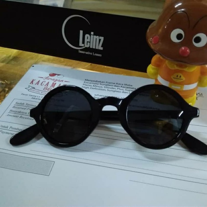 kacamata moscot Zolman black sunglasses