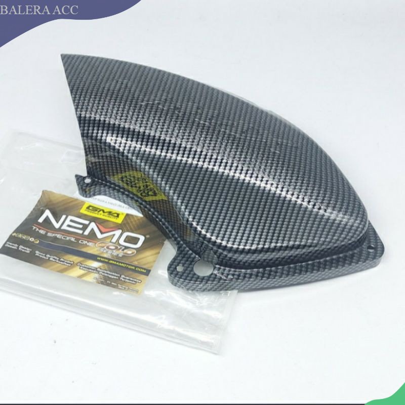 Cover Tutup Filter Carbon Yamaha Nmax 2015 - 2019