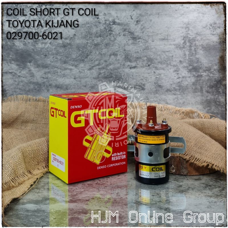 KOIL BOTOL PENDEK KAKI 3 KIJANG / FUTURA - IGNITION COIL SHORT