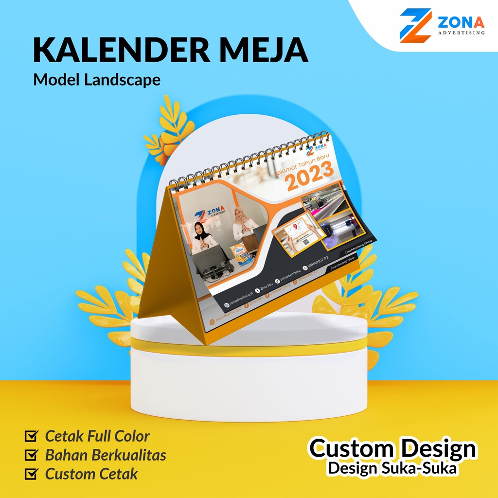 

KALENDER MEJA / KALENDER DUDUK 2023 CUSTOM