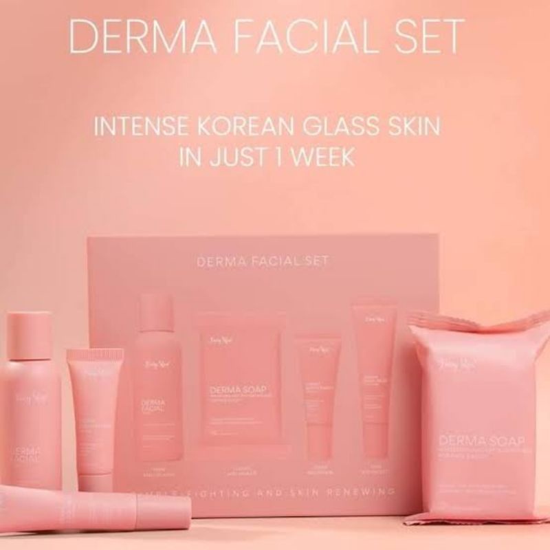 FACIAL SET DERMA SKIN CARE SKINCARE