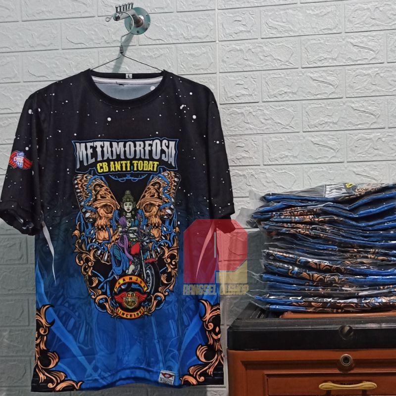 KAOS JERSEY METAMORFOSA CB ANTI TOBAT