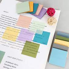 

Colorful Sticky Notes Transparan