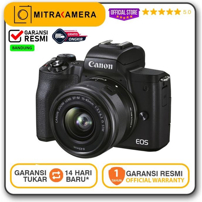 Kamera Canon Eos M50 Mark II Kit 15-45mm STM