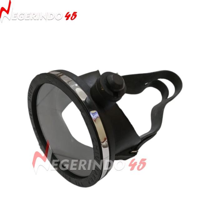 Kacamata selam bulat karet diameter 14cm