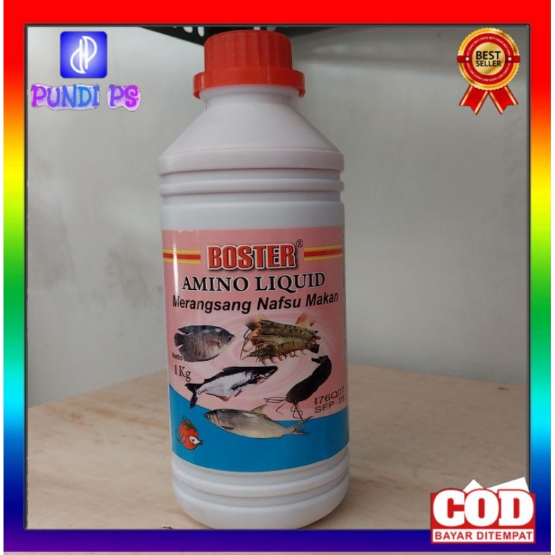 vitamin ikan boster AMINO LIQUID 1 liter