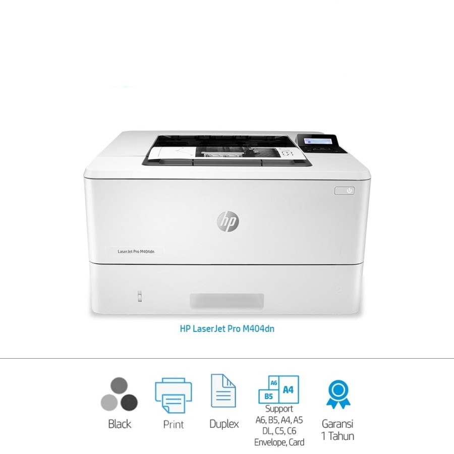 HP LaserJet Pro M404dn Printer / Mono / Print