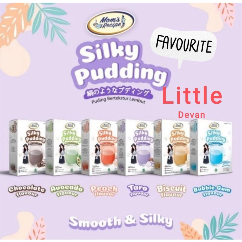 

Silky puding Forisa Mom's Recipe 155gr PUYO puding susu smooth