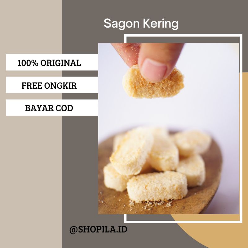 

Kue Sagon Kering Ketan Kelapa Muda By Shopila