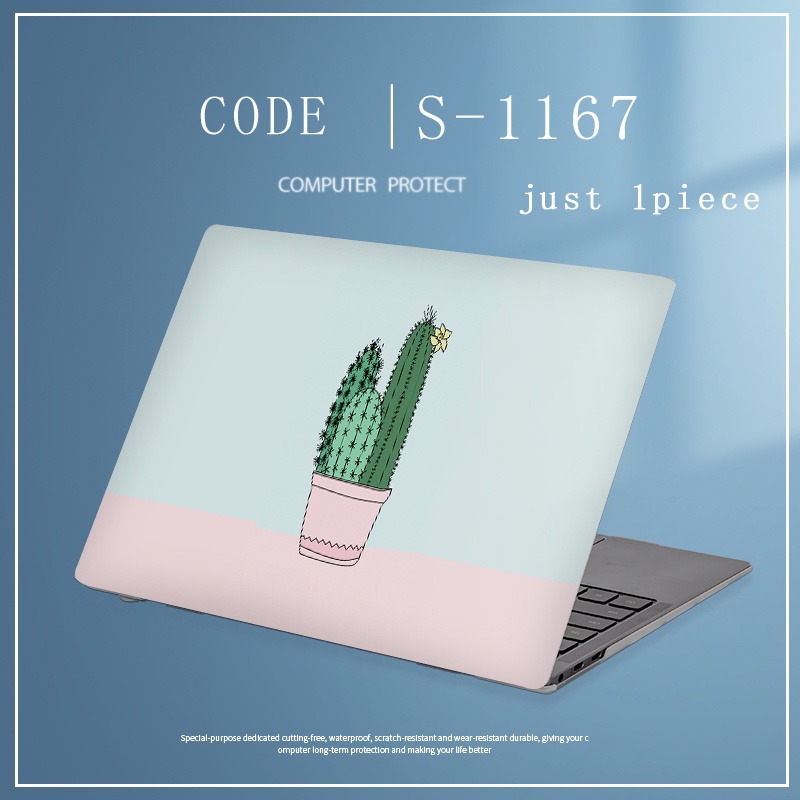 1pc Universal Menyesuaikan Pola COD Skin Stiker Cover Laptop Untuk lenovoIdeapad 320-15 V310-15 V15-IWL Lukisan Notebook Stickers