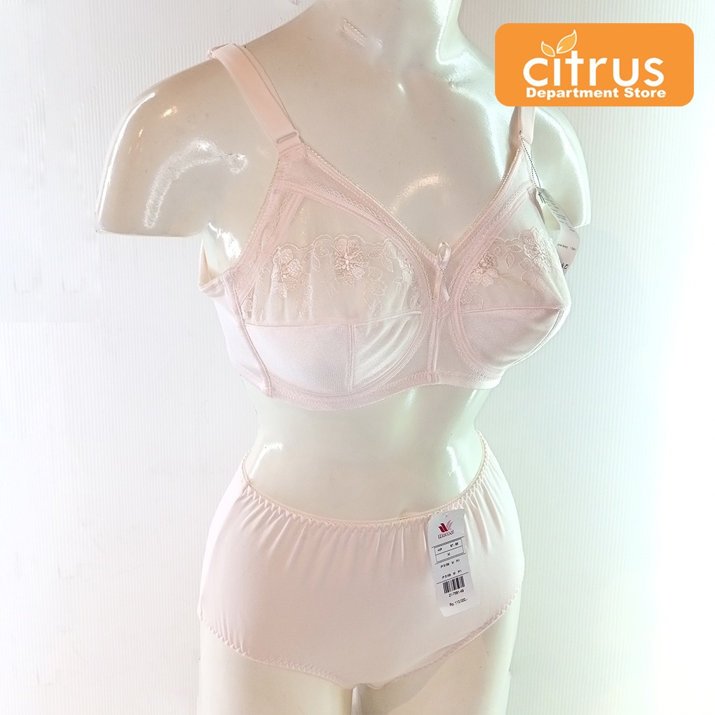 Wacoal  Bra IB2092 Panty IP5158 Wanita Warna Cream