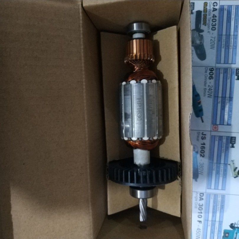BULL Angker Bor Maktec HP 1630 Bull Armature Angker HP 1630 Armature HP1630 Armature Bor Makita Arma