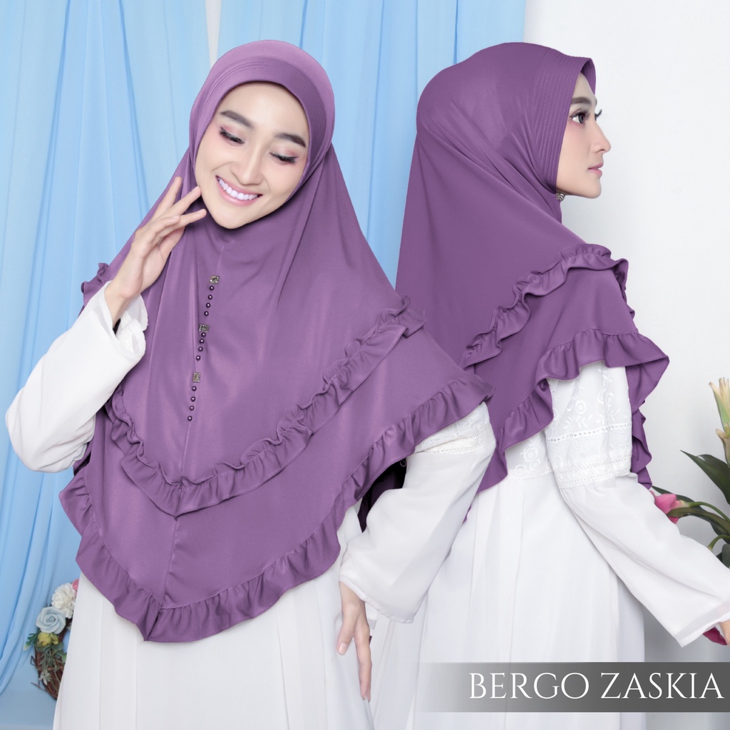 Bergo Zaskia Bergo Jersey Premium Bergo Mutiara Rempel Jilbab Bergo Zaskia Jilbab Instan Jumbo Jilba