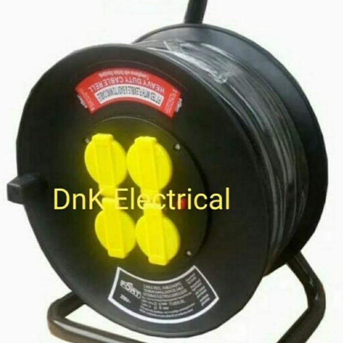 Kabel Roll/Cable Roll 50M/50 Meter Heavy Duty Merk FORT QB-DXW01