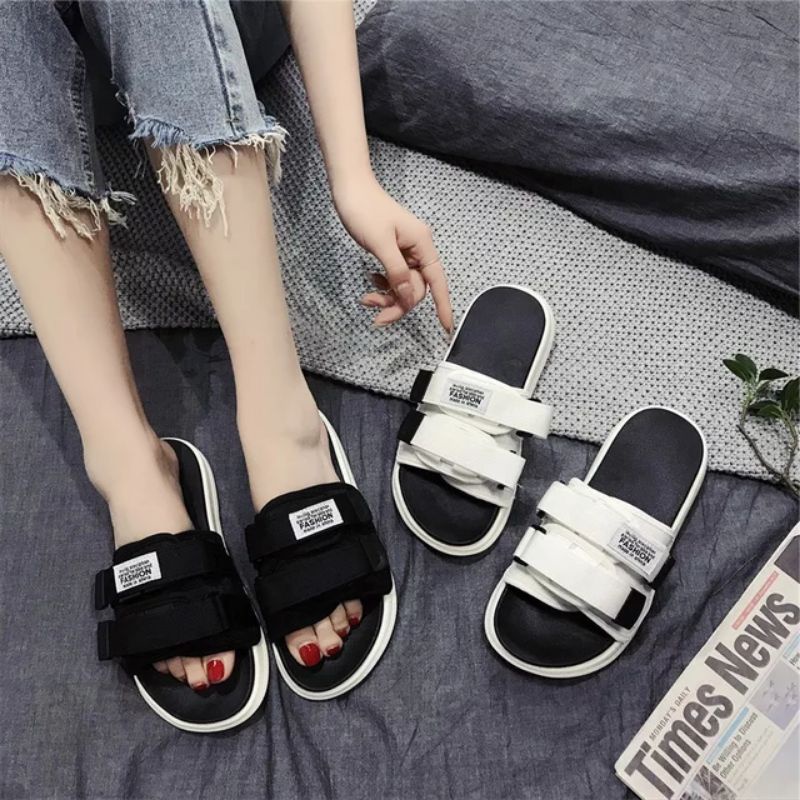 VianzShoes - Sandal / Sendal Flat Karet Jelly IMPOR Couple / Unisex VILING 43