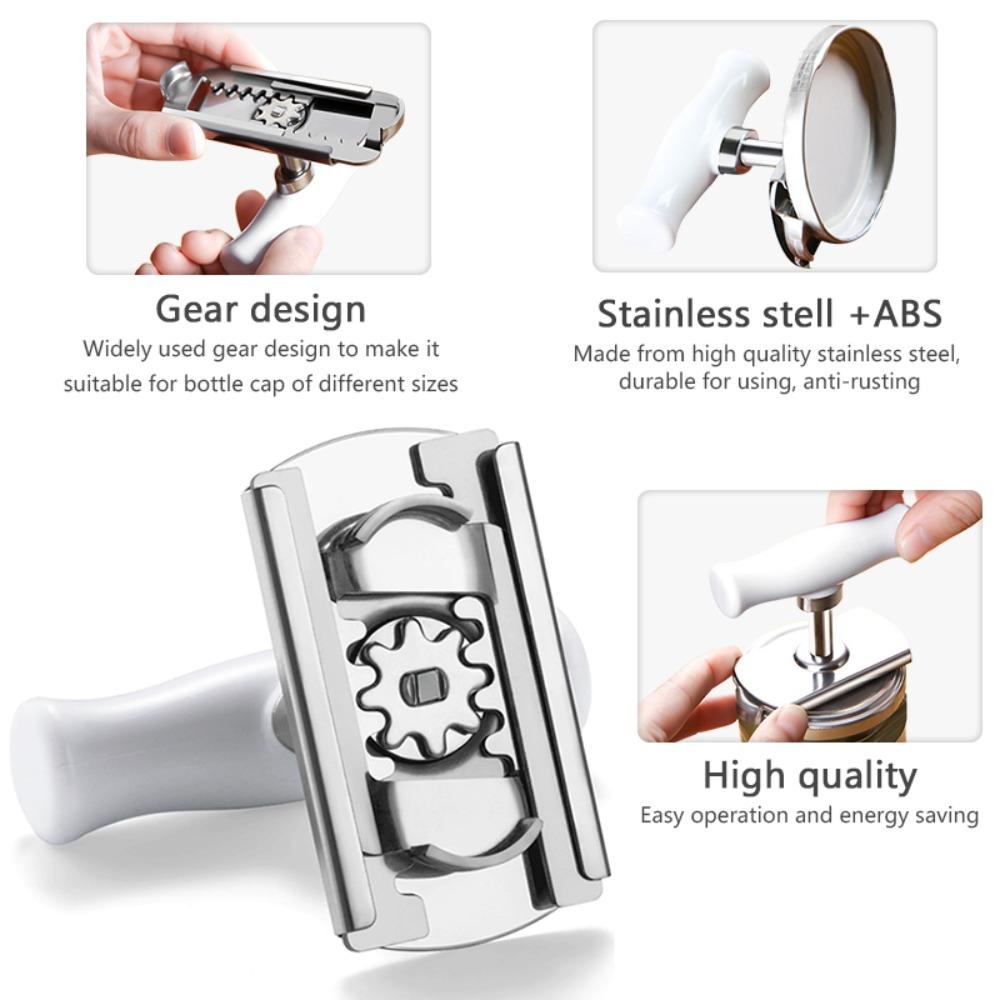 Preva 3-9.5CM Pembuka Botol Dapur Portable Stainless Steel Can Opener