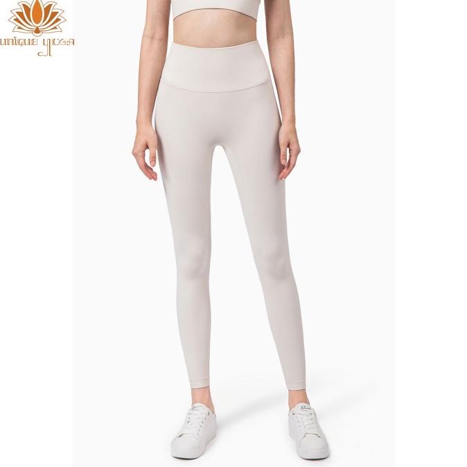 Legging Panjang Senam / Yoga / Pilates Denlus Putih