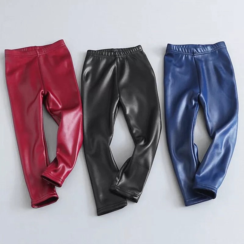 FAUX LEATHER LEGGING KIDS #9303
