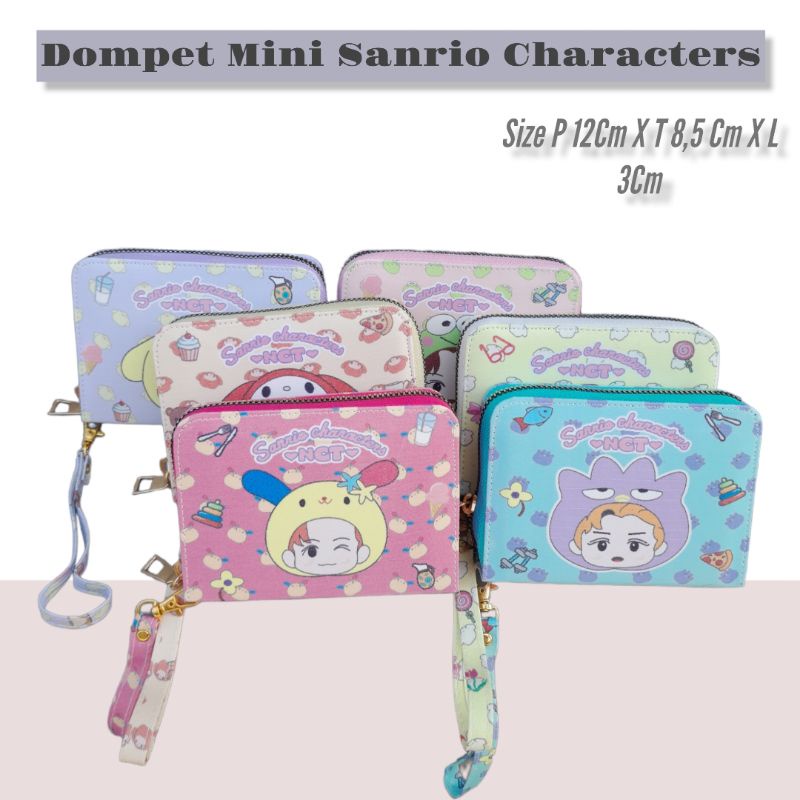 MINI WALLET PRINTING LUCU/DOMPET WANITA MINI ALA KOREAN  MODE