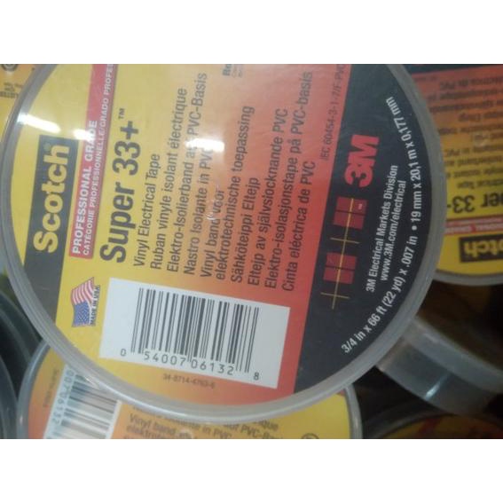 3m Isolasi listrik scotch 33+