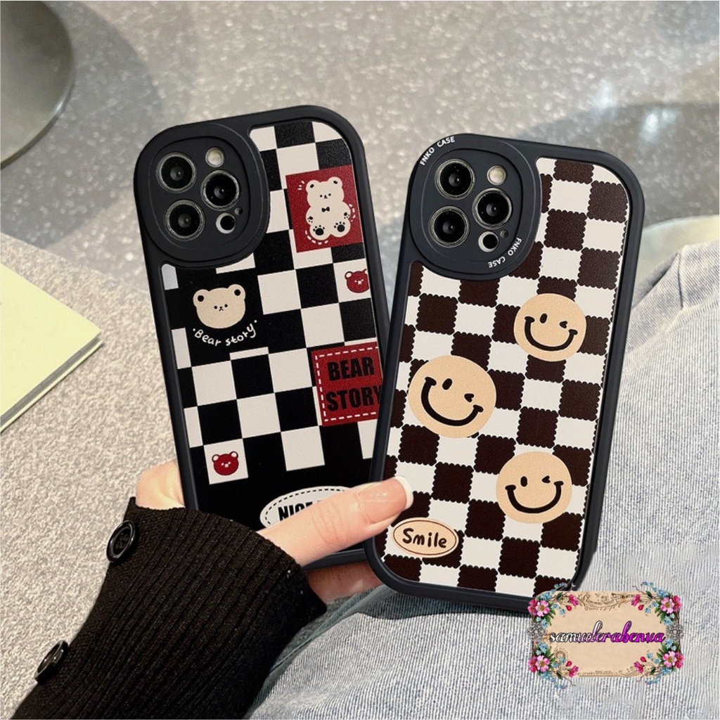 SS118 CASING SOFTCASE BEAR STORY OPPO A71 A74 A95 A76 A36 A83 F1S A59 F5 YOUTH F7 F11 RENO 4 4F F17 PRO 5 5F F19 PRO 6 7 8 7Z A96 SB4442