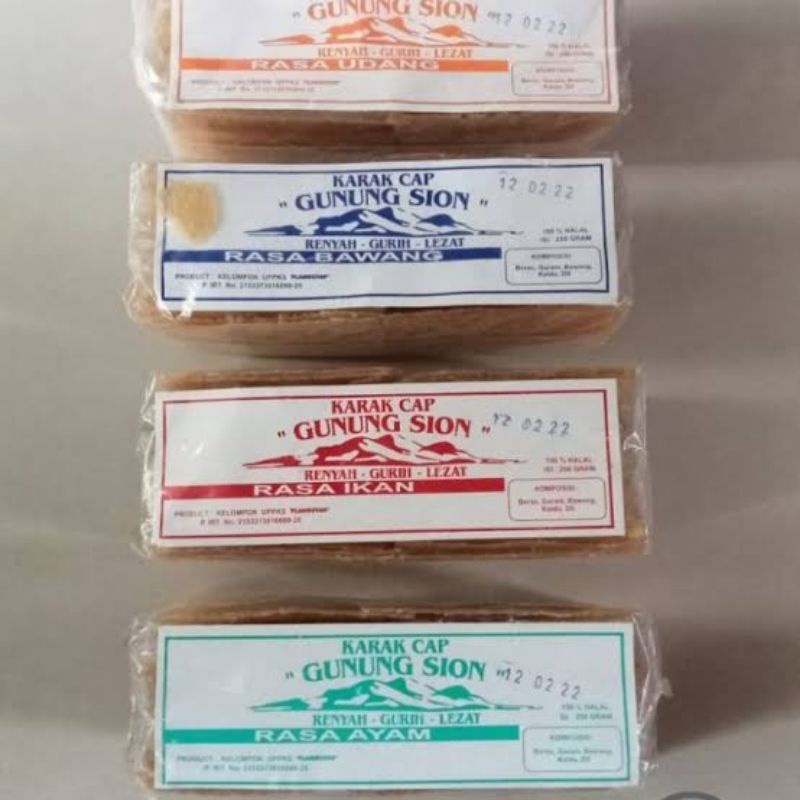 

Karak Beras Cap Gunung Sion | Karak Beras | Kerupuk Karak