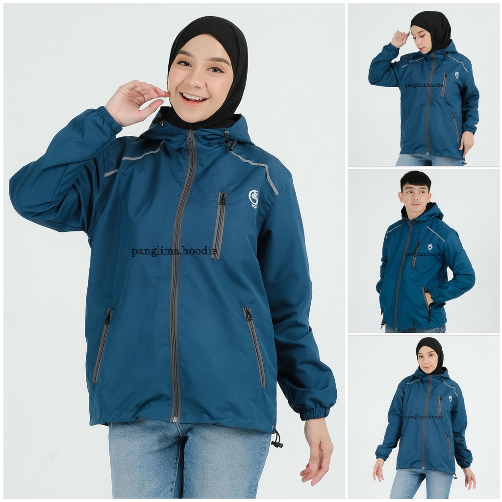 JAKET PARASUT PRIA DISTRO WATERPROOF PREMIUM OUTDOOR OUTERWEAR ANTI AIR FCF 100% ORIGINAL