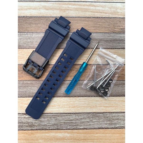 Strap Tali Jam Tangan Gshock Navy GA1000 GA1100